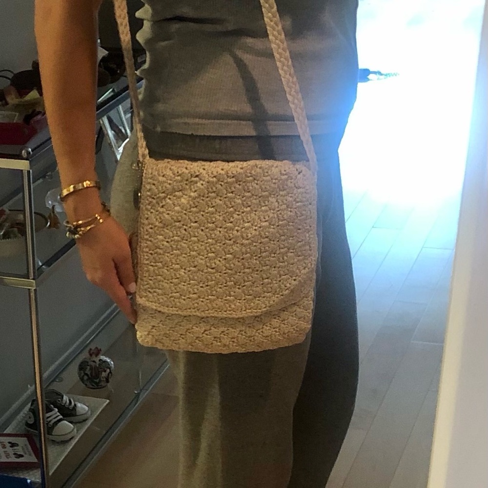 The Sak beige shoulder bag